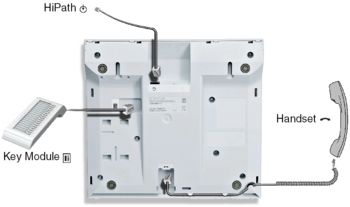 Unify OpenStage 10 T Anschlussschema